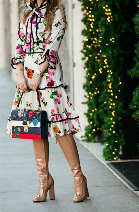 floral dress gucci|gucci inspired dresses.